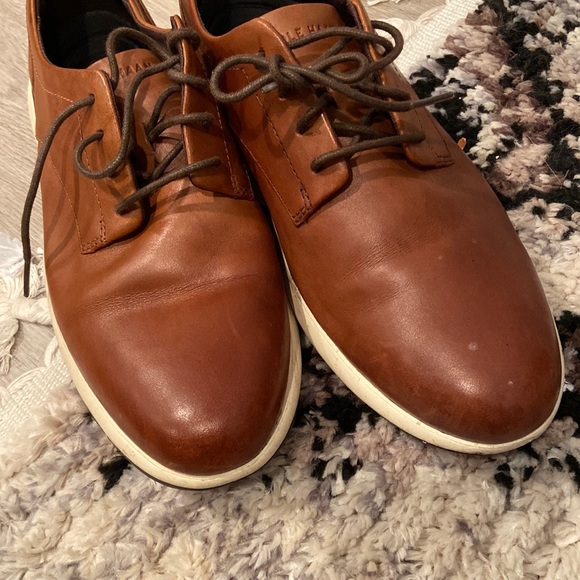 Cole Haan Grand Troy Plain Toe Oxfords - Picture 2 of 6